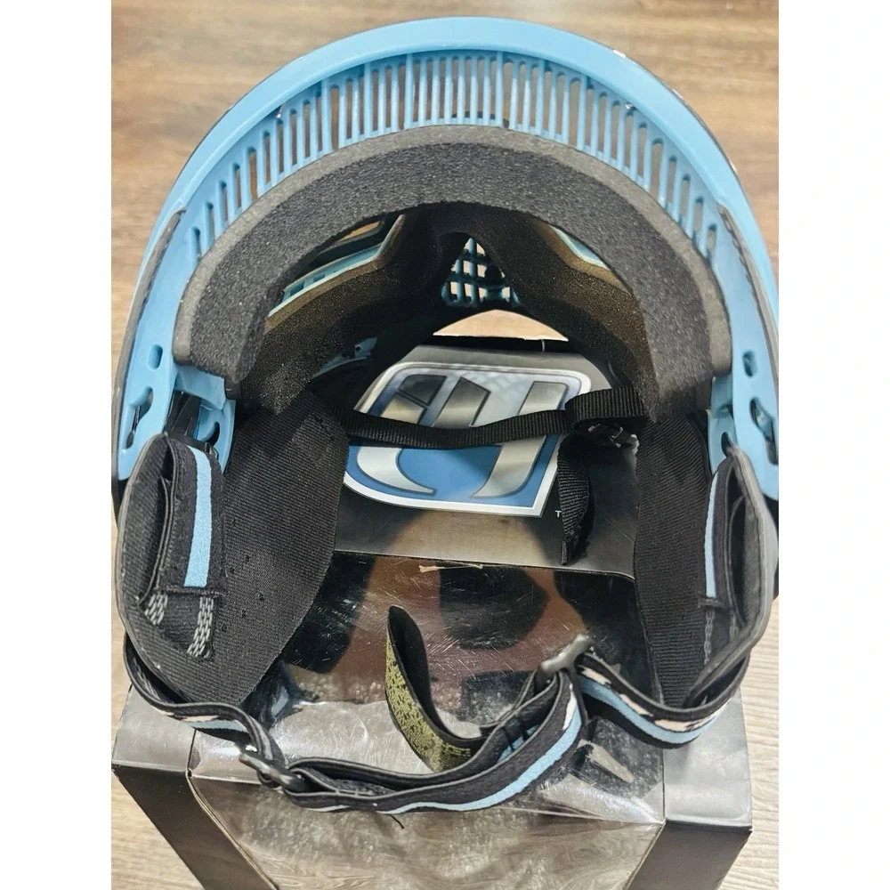 Dye Invision i4 Paintball Mask Powder Blue Black Blue Thermal Lens Goggles